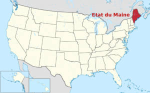 État du Maine aux États-Unis État du Maine aux États-Unis